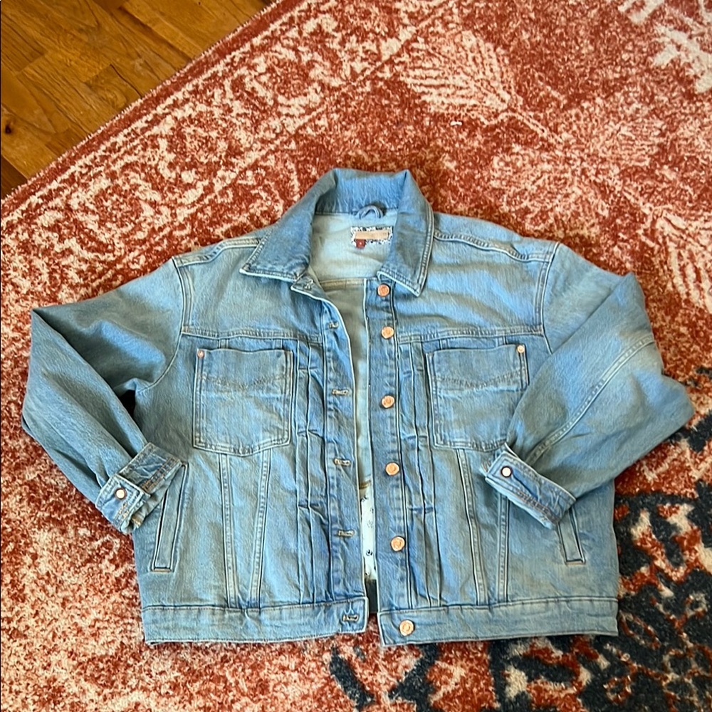 Light Blue Pilcro Denim Jacket